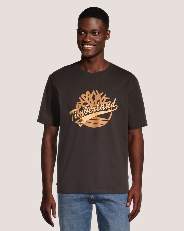 T-shirt à logo pour hommes, Tree Script, Timberland