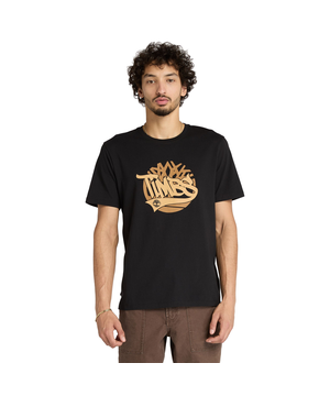 T-shirt à logo pour hommes, Tree Script, Timberland