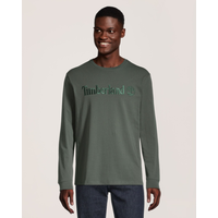Timberland Men's Embroidered Long Sleeve T-Shirt Front_Flat