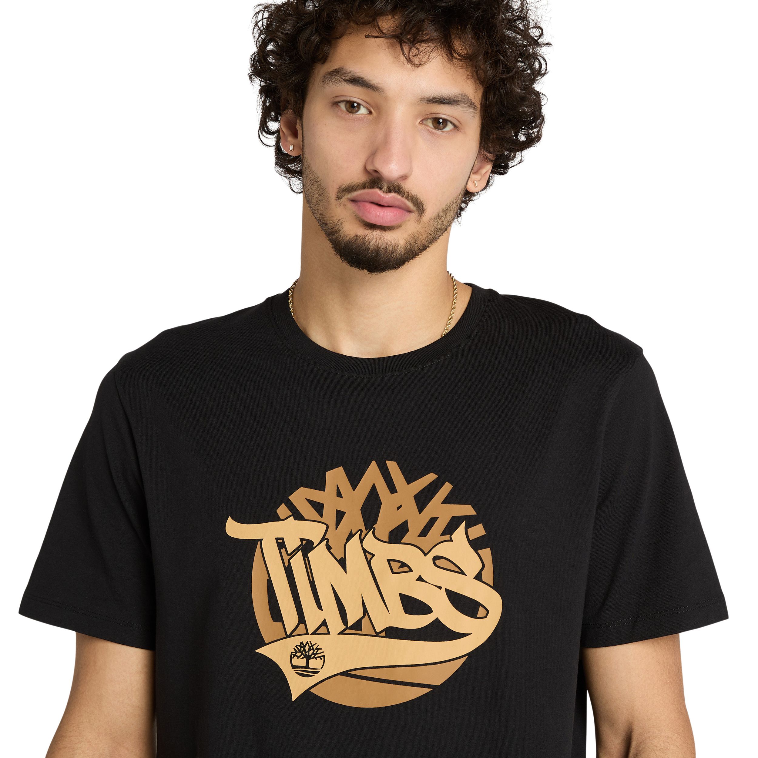 T-shirt à logo pour hommes, Tree Script, Timberland