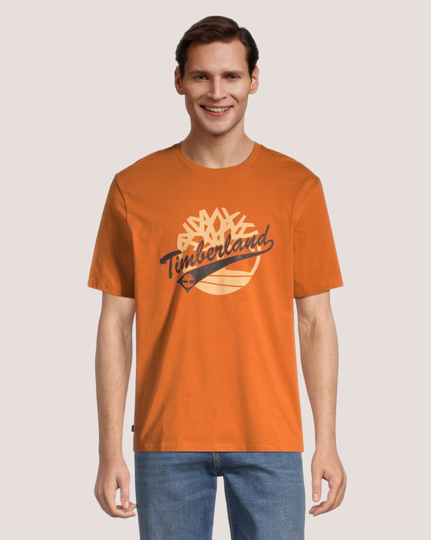 T-shirt à logo pour hommes, Tree Script, Timberland