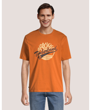 Timberland Men's Tree Script T-Shirt