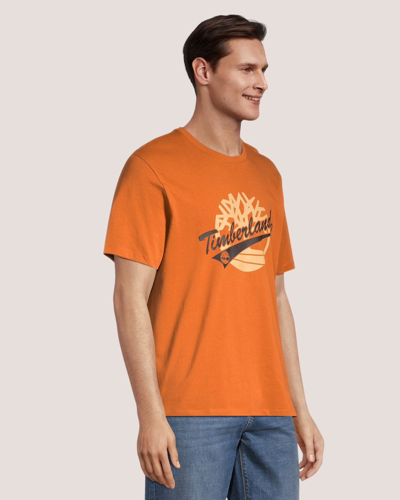 T-shirt à logo pour hommes, Tree Script, Timberland