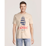 T-shirt graphique avec logo Molson pour hommes, Logo T-Shirt Front_Flat