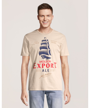 Logo T-Shirt Men's Molson Graphic T-Shirt