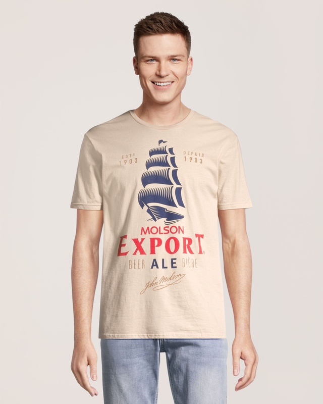 Logo T-Shirt Men's Molson Graphic T-Shirt
