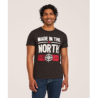 Logo T-Shirt Men's Made In The North T-Shirt Front_Flat