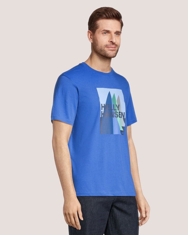 T-shirt graphique à manches courtes pour hommes, CPO, Helly Hansen