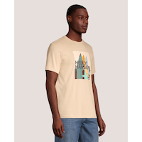 T-shirt graphique de montagne pour hommes, Helly Hansen