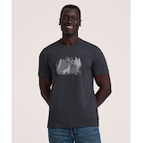 T-shirt graphique à manches courtes à motif d’ours pour hommes, WindRiver Front_Flat