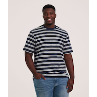 Denver Hayes Men's 50 Wash Crewneck T-Shirt