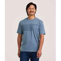 T-shirt léger avec poche et manches courtes pour hommes, Denver Hayes Front_Flat