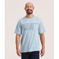 Denver Hayes Men's Short Sleeve Lightweight Pocket T-Shirt