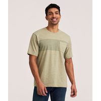 Denver Hayes Men's Short Sleeve Lightweight Pocket T-Shirt