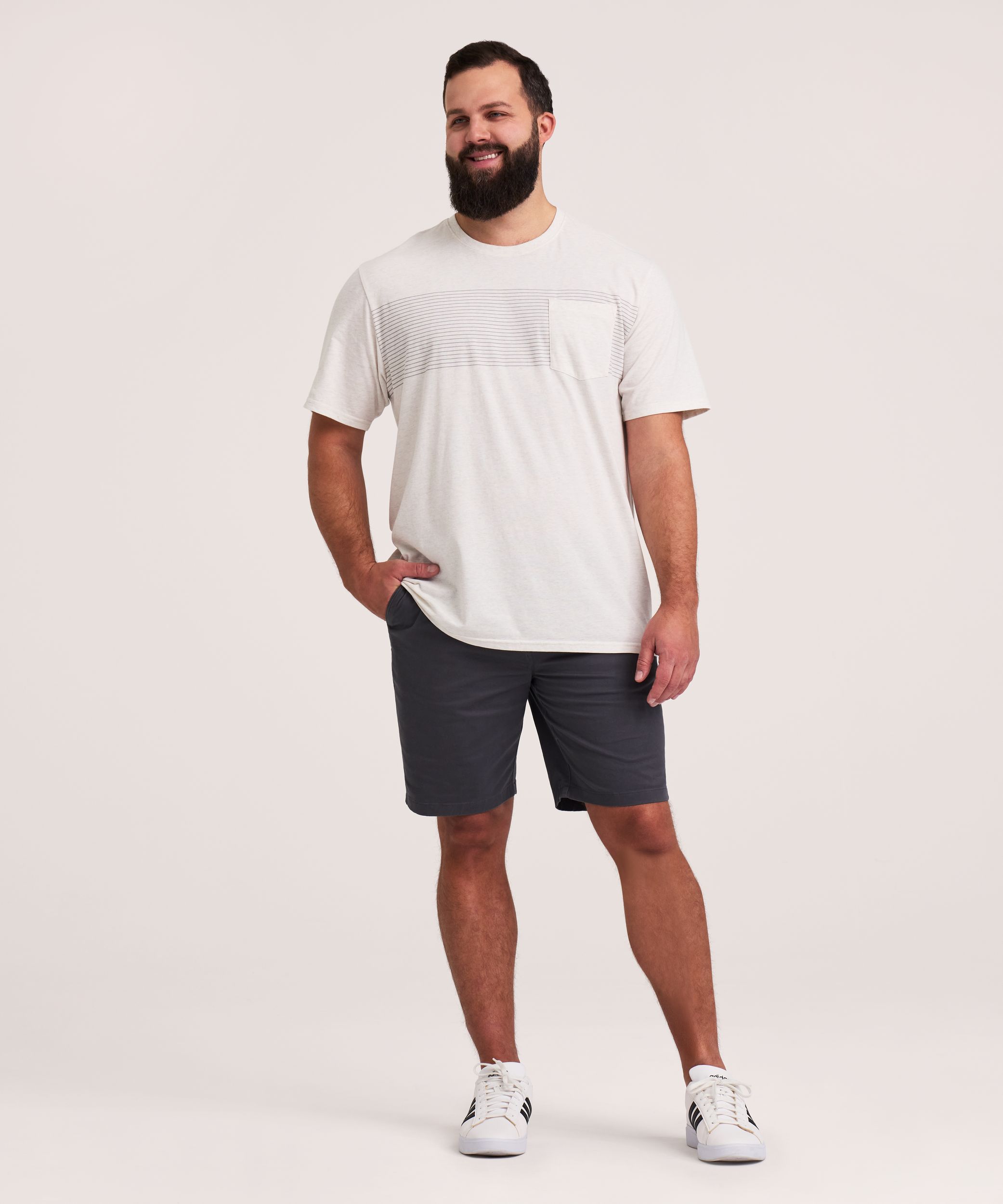 Denver Hayes Men's Short Sleeve Lightweight Pocket T-Shirt