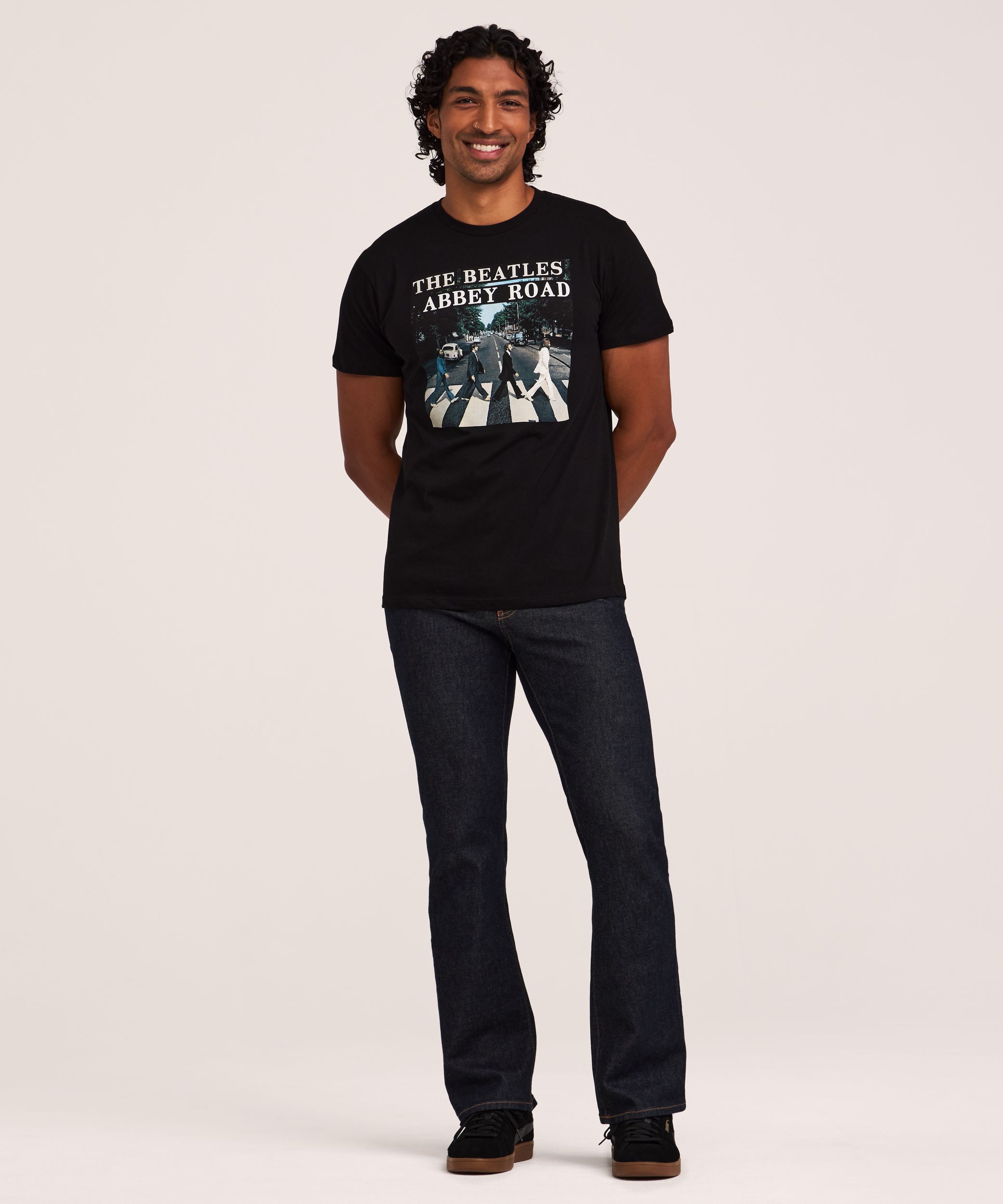 Men's Beatles Abbey Road Short Sleeve Graphic T-Shirt