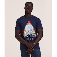 T-shirt pour hommes, Pink Floyd, Logo T-Shirt Front_Flat