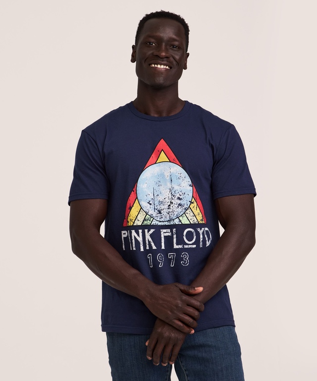 Logo T-Shirt Men's Pink Floyd T-Shirt