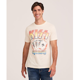 T-shirt du groupe KISS pour hommes, Logo T-shirt Front_Angled_Left