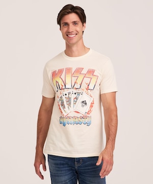 T-shirt du groupe KISS pour hommes, Logo T-shirt
