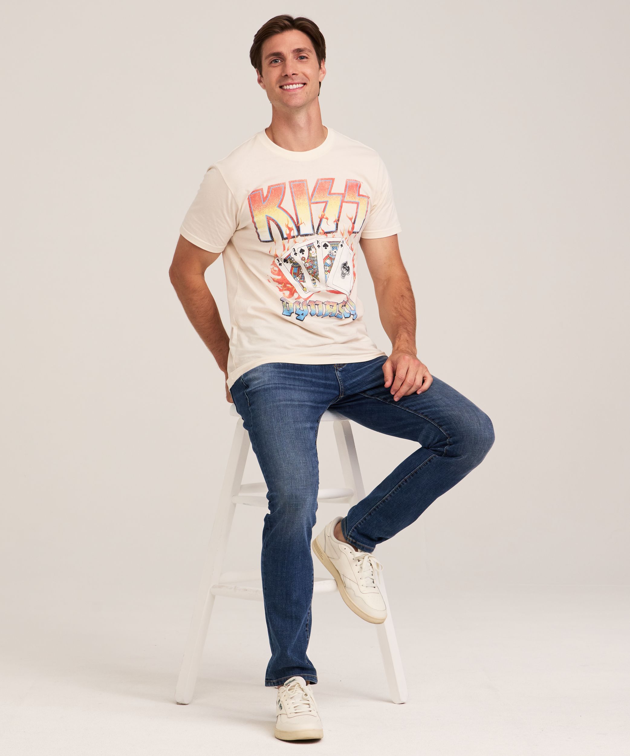 Men's KISS Band Graphic T-Shirt