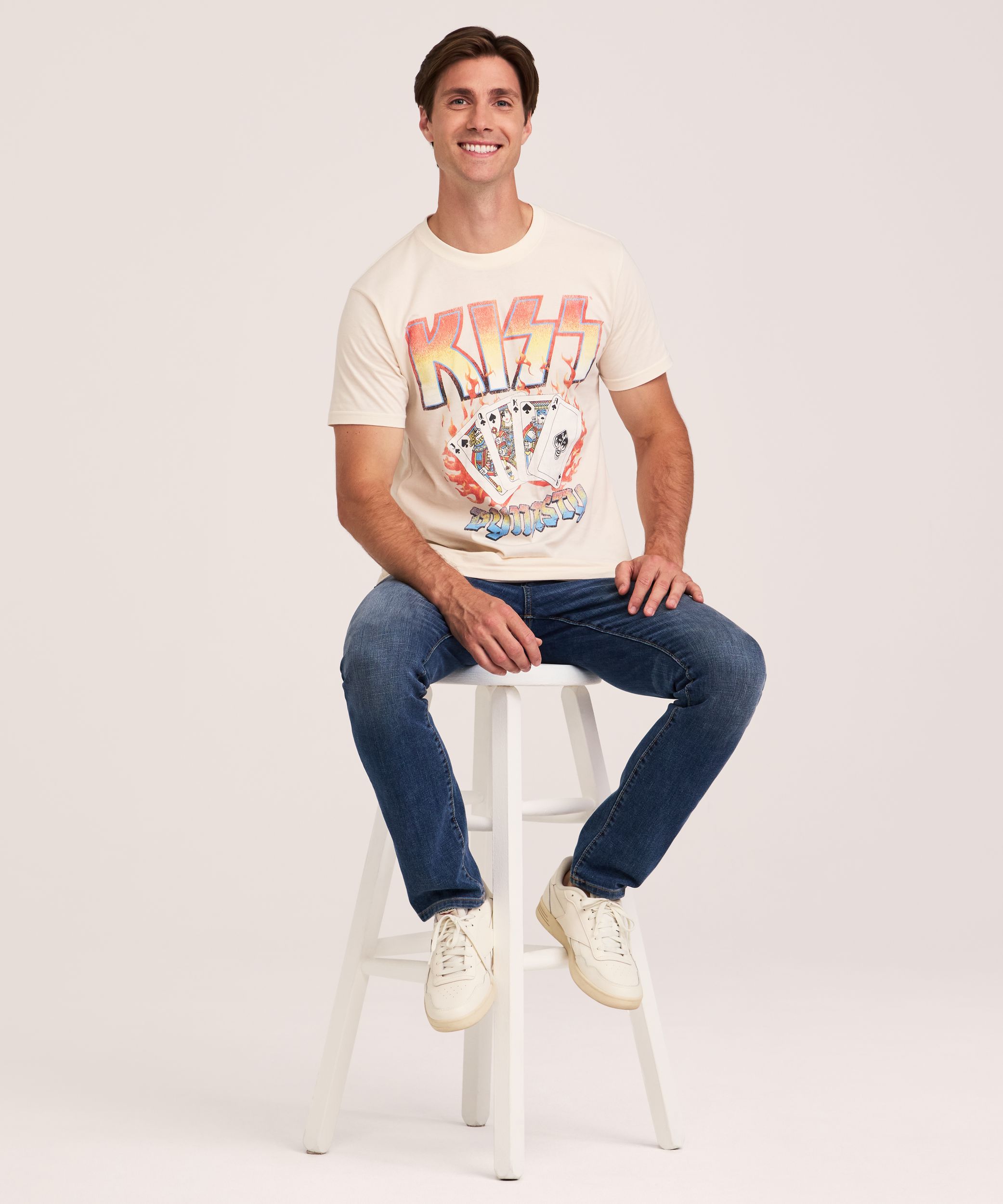 Men's KISS Band Graphic T-Shirt