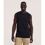 Denver Hayes Men's 50 Wash Crew Neck Muscle Shirt Front_Flat