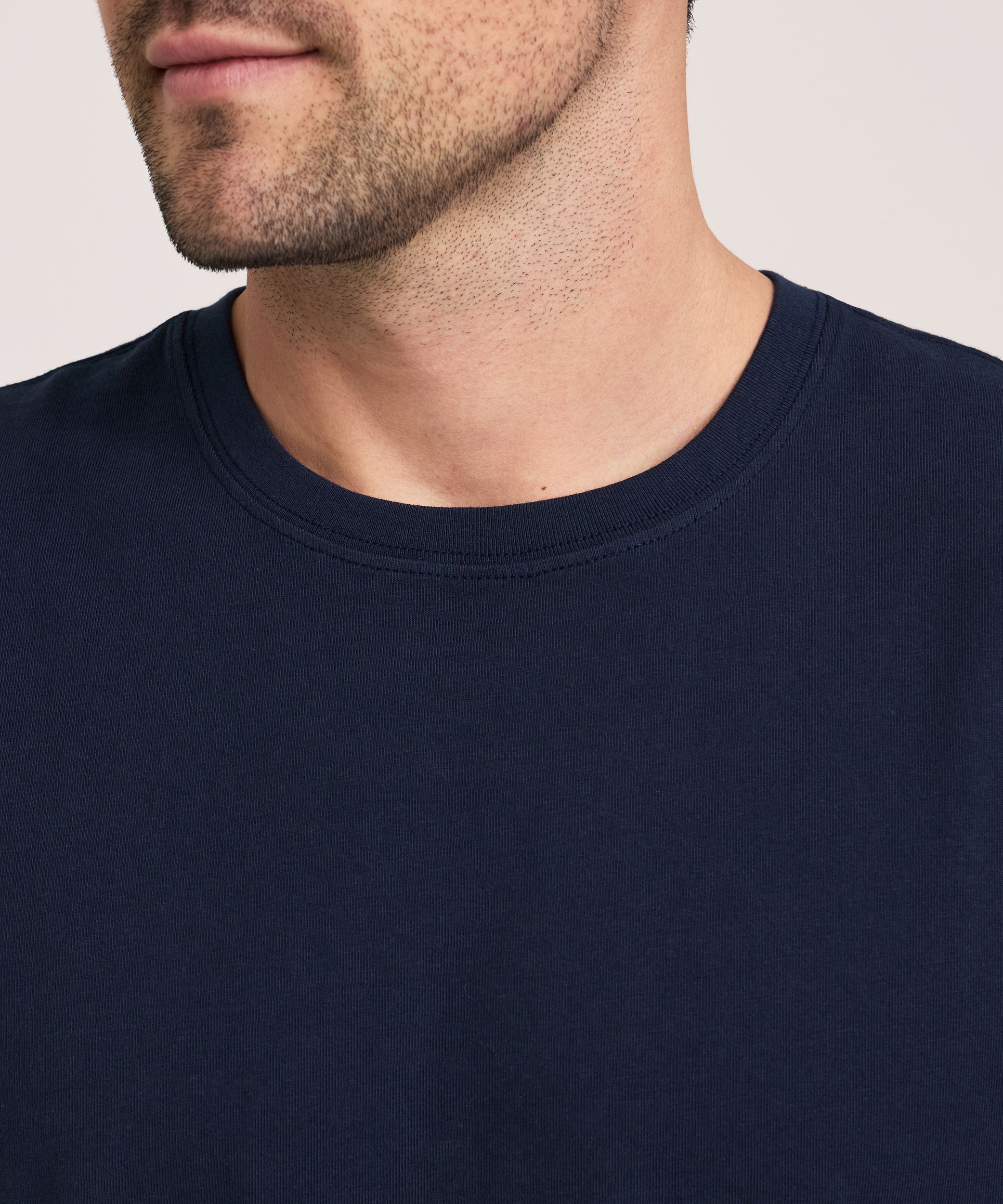 Denver Hayes Men's 50 Wash Crew Neck Muscle Shirt