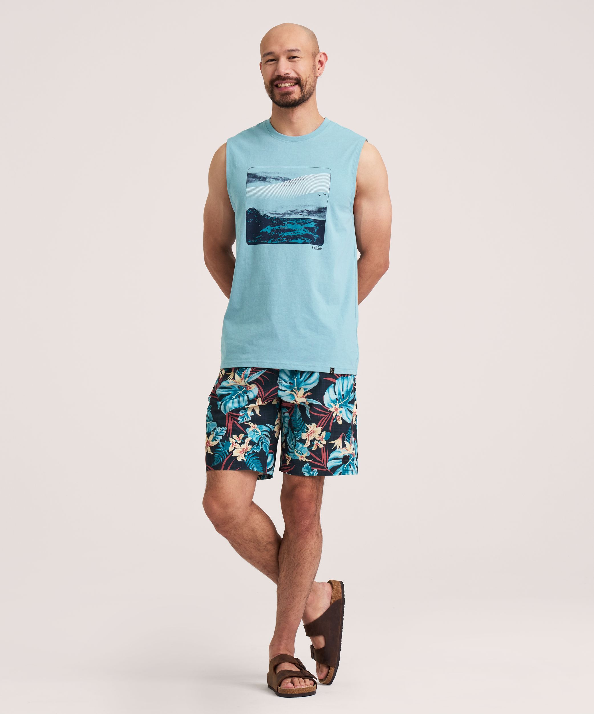 Débardeur graphique pour hommes, FarWest