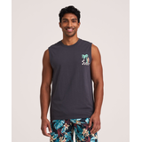 FarWest Men's Graphic Muscle Top