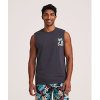 FarWest Men's Graphic Muscle Top