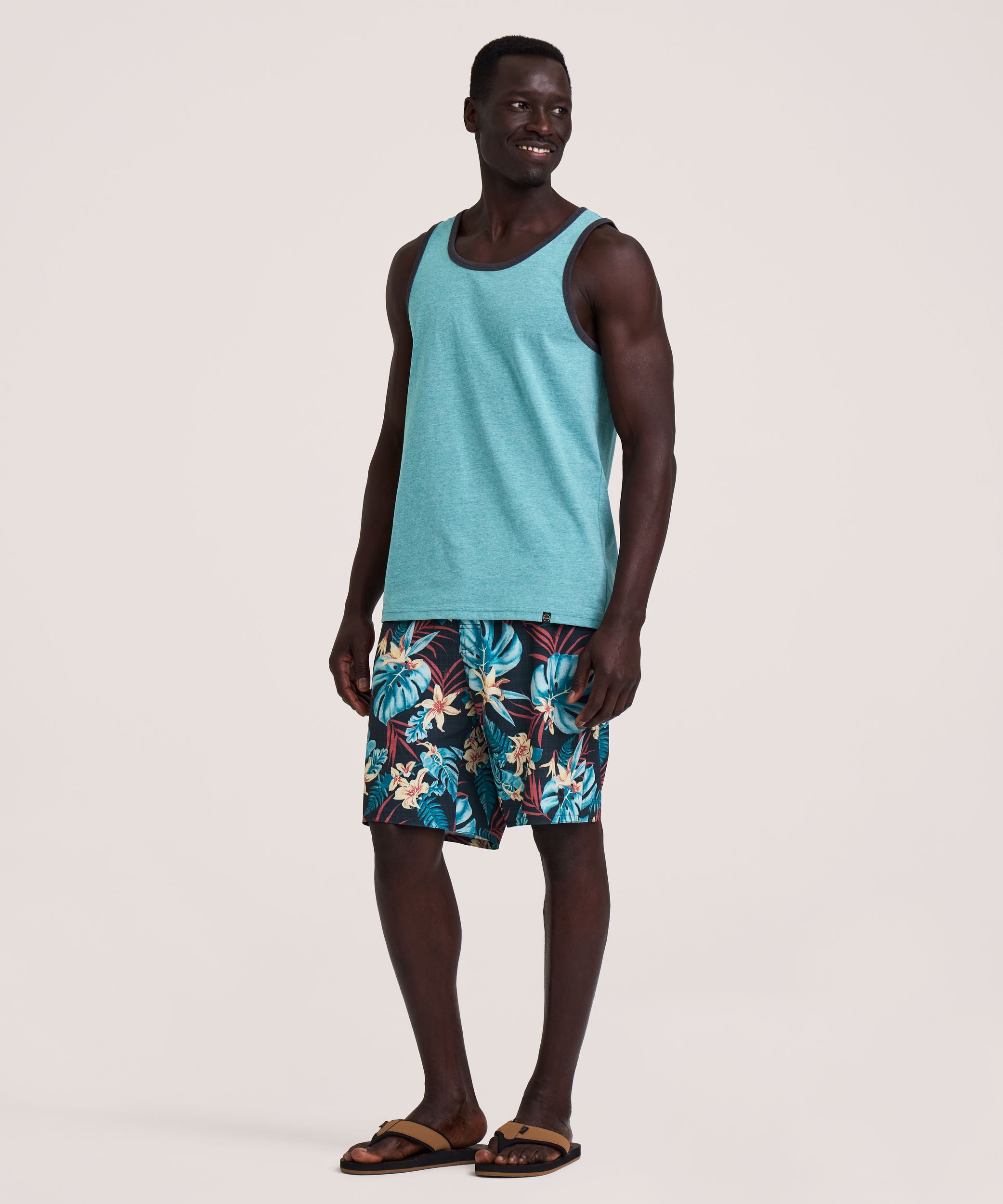 FarWest Men's Ringer Tank Top