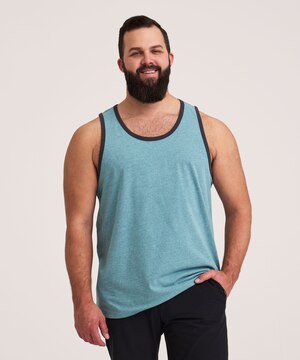 Débardeur à bords contrastants pour hommes, FarWest