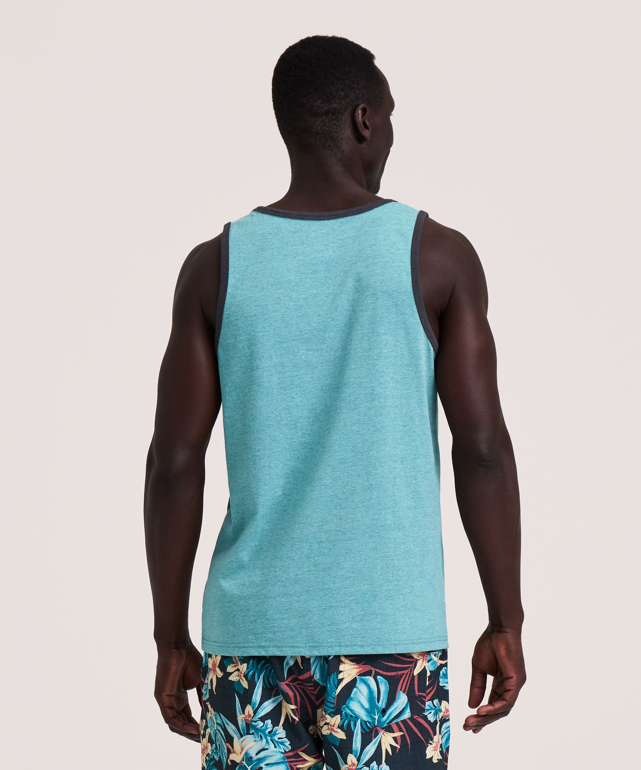 FarWest Men's Ringer Tank Top