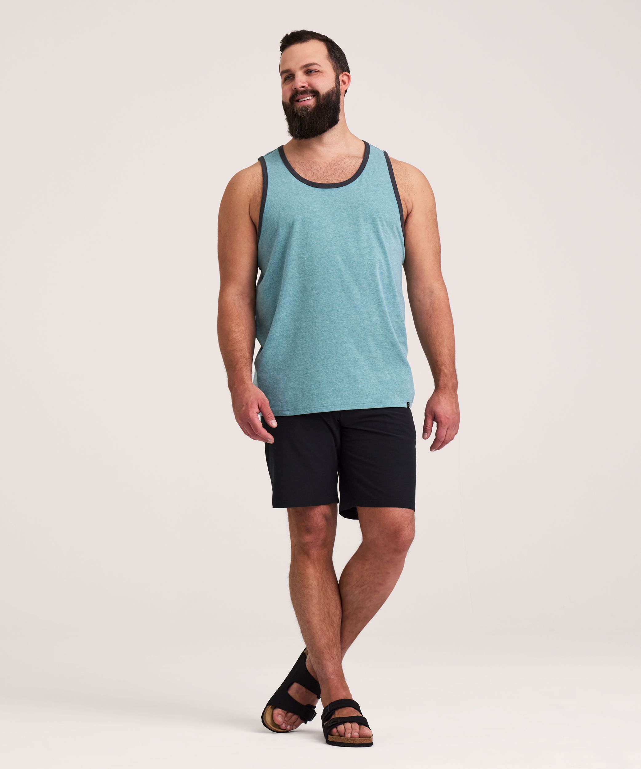 FarWest Men's Ringer Tank Top