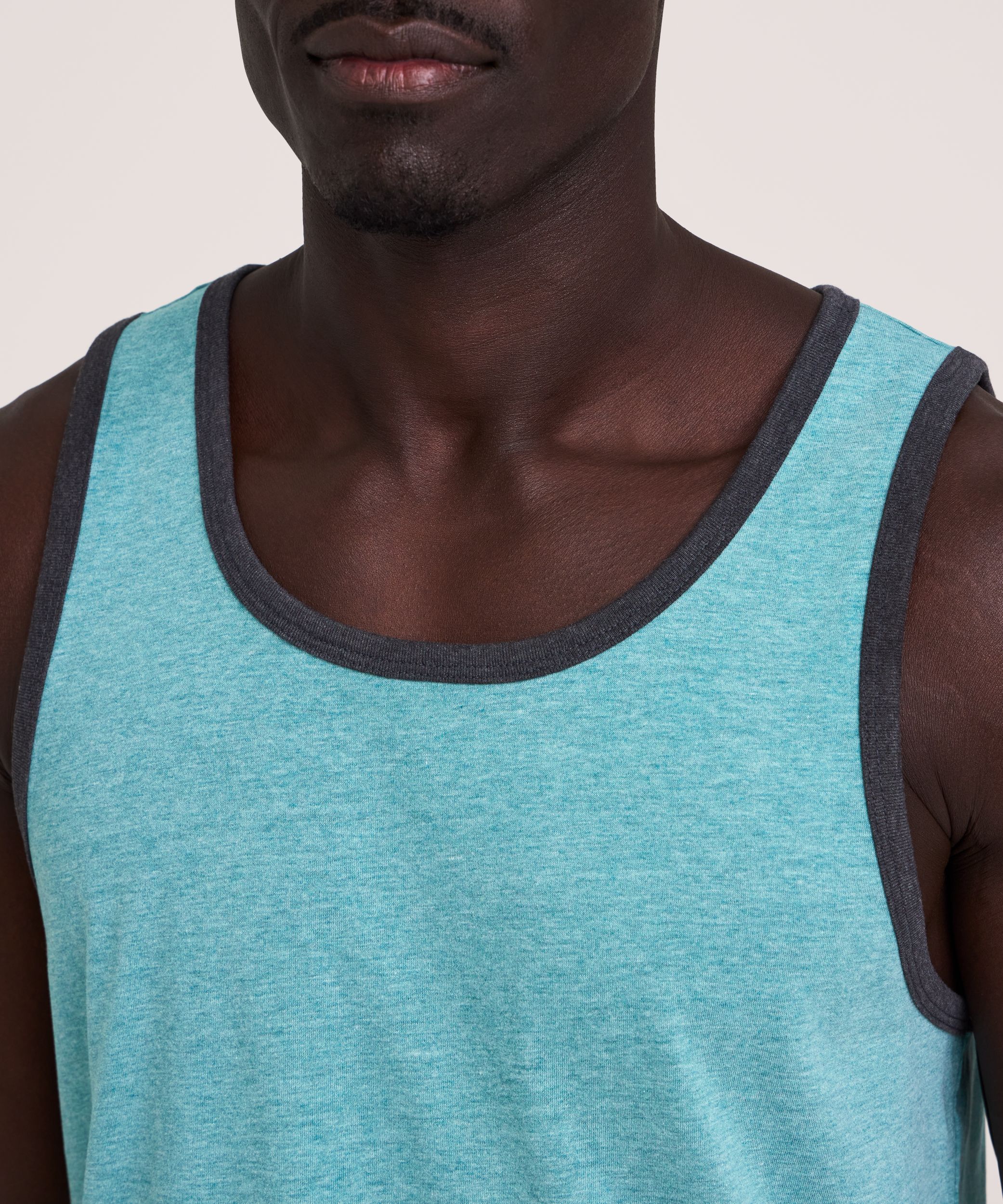 FarWest Men's Ringer Tank Top