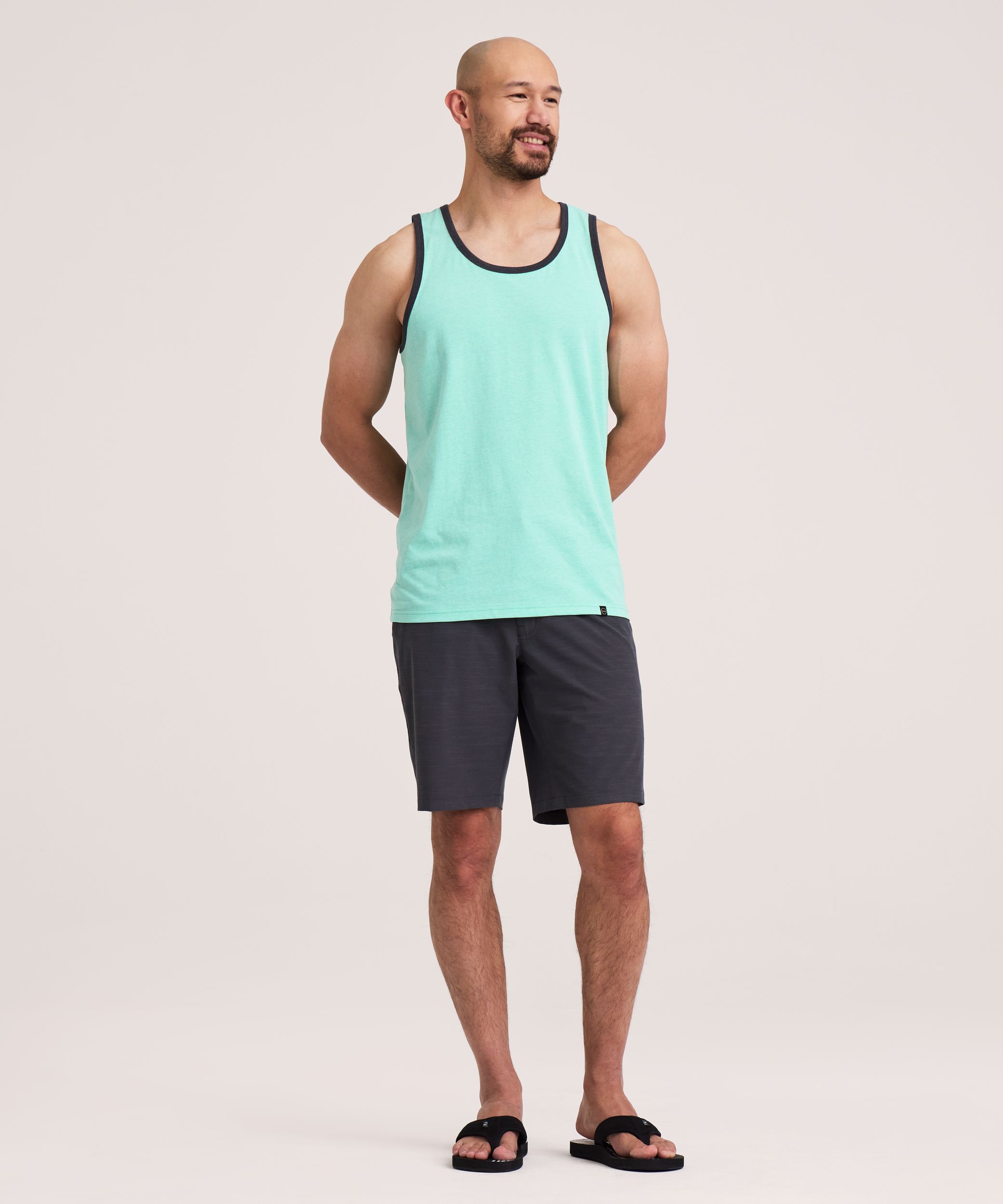 FarWest Men's Ringer Tank Top