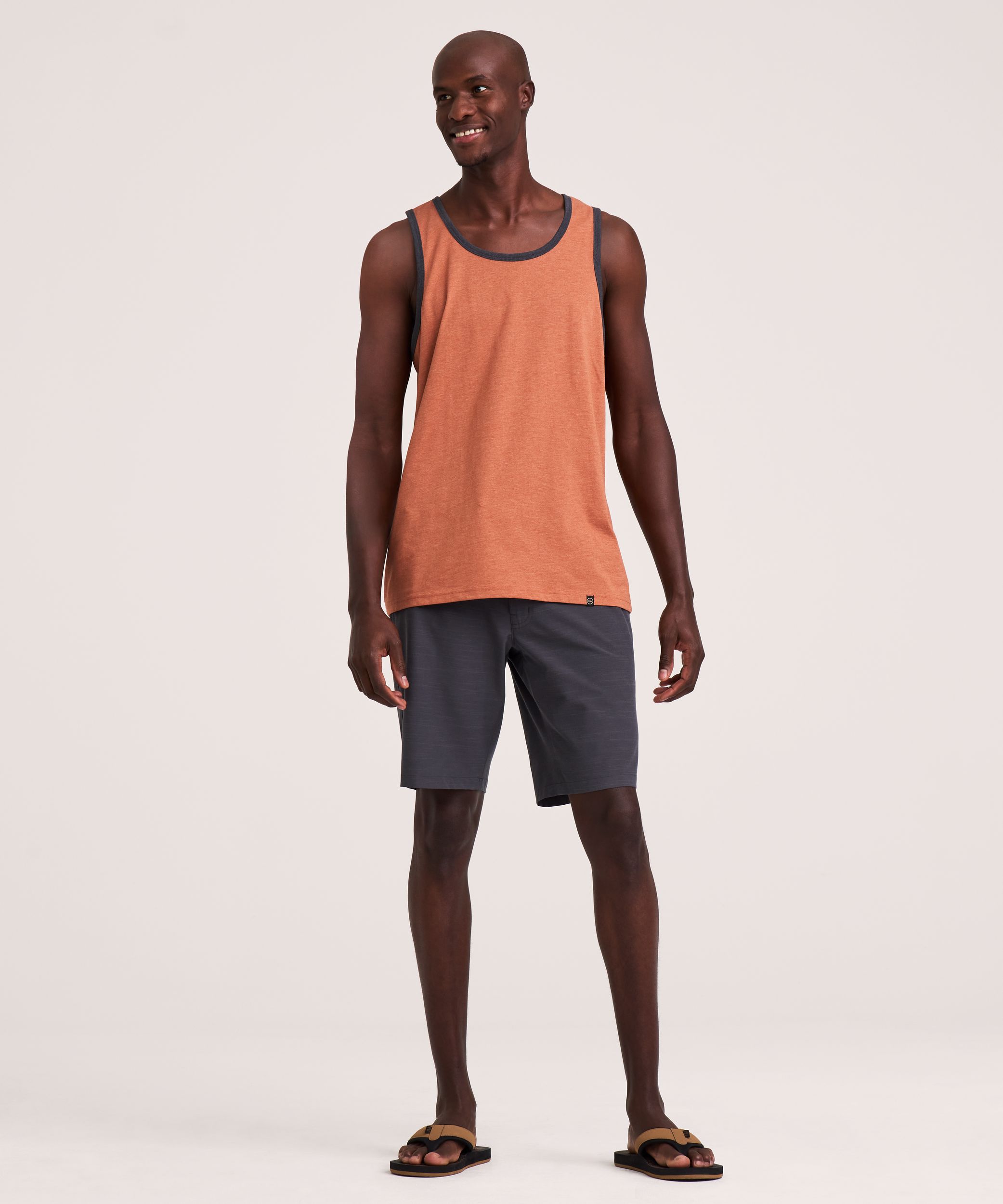 FarWest Men's Ringer Tank Top