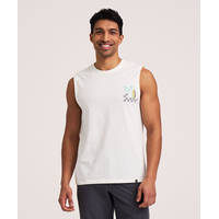FarWest Men's Graphic Muscle Top