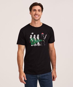 T-shirt des Fêtes La Guerre des étoiles pour hommes, Logo T-shirt