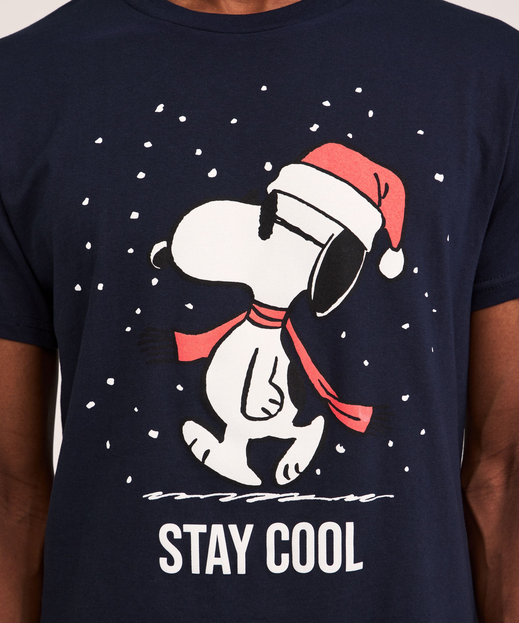 Men's Holiday Snoopy Stay Cool Graphic T-Shirt
