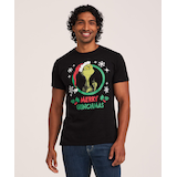 Logo T-Shirt Men's Holiday Merry Grinchmas T-shirt Front_Flat