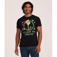 Logo T-Shirt Men's Holiday Merry Grinchmas T-shirt Front_Flat