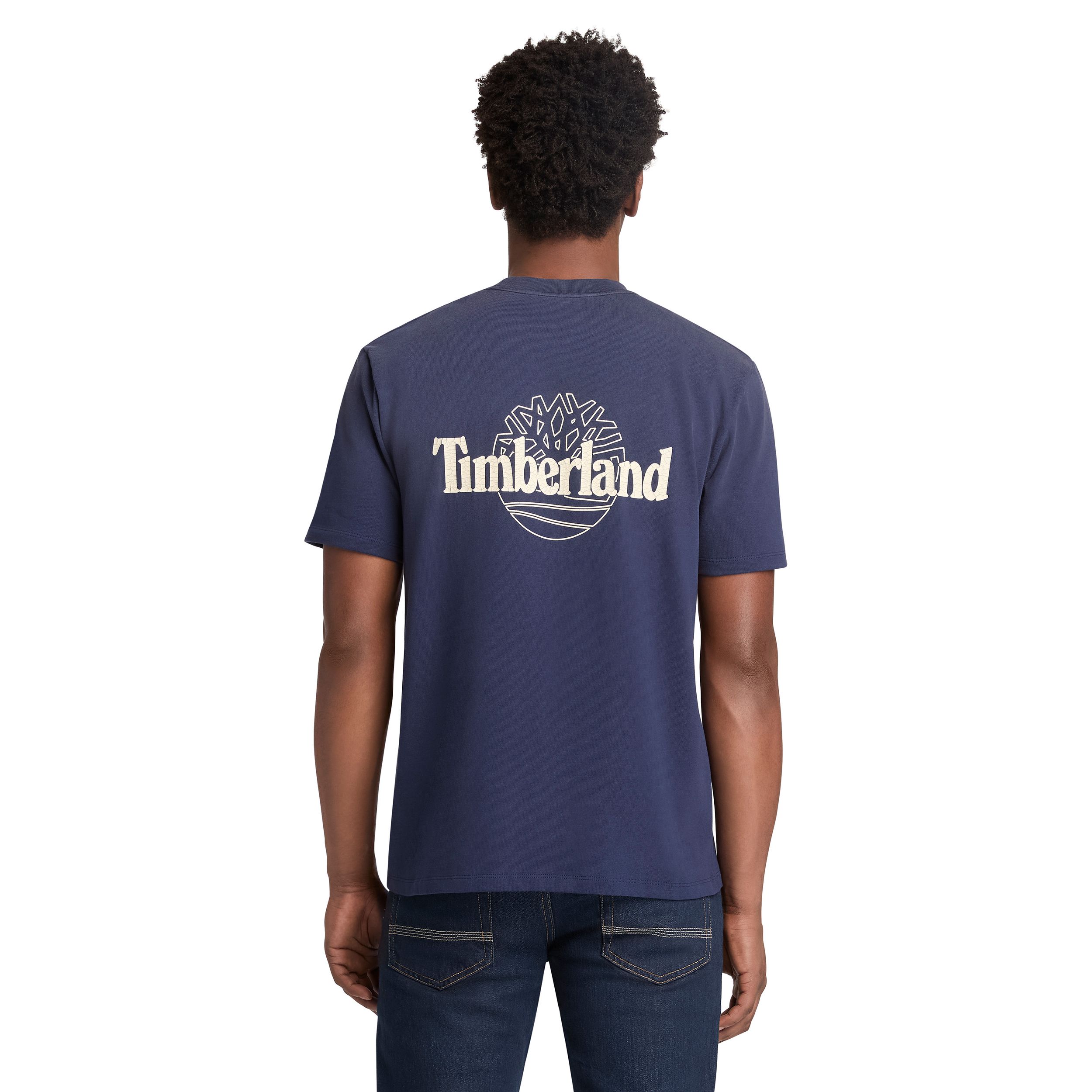 Timberland Men's Tree Logo Short Sleeve T-Shirt