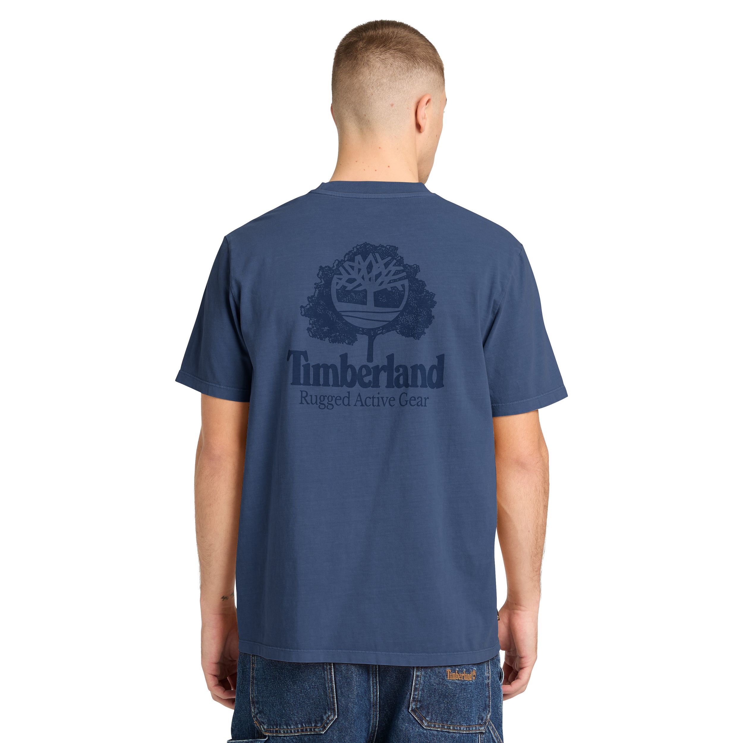Timberland Men's Rugged Active Gear Short Sleeve T-Shirt