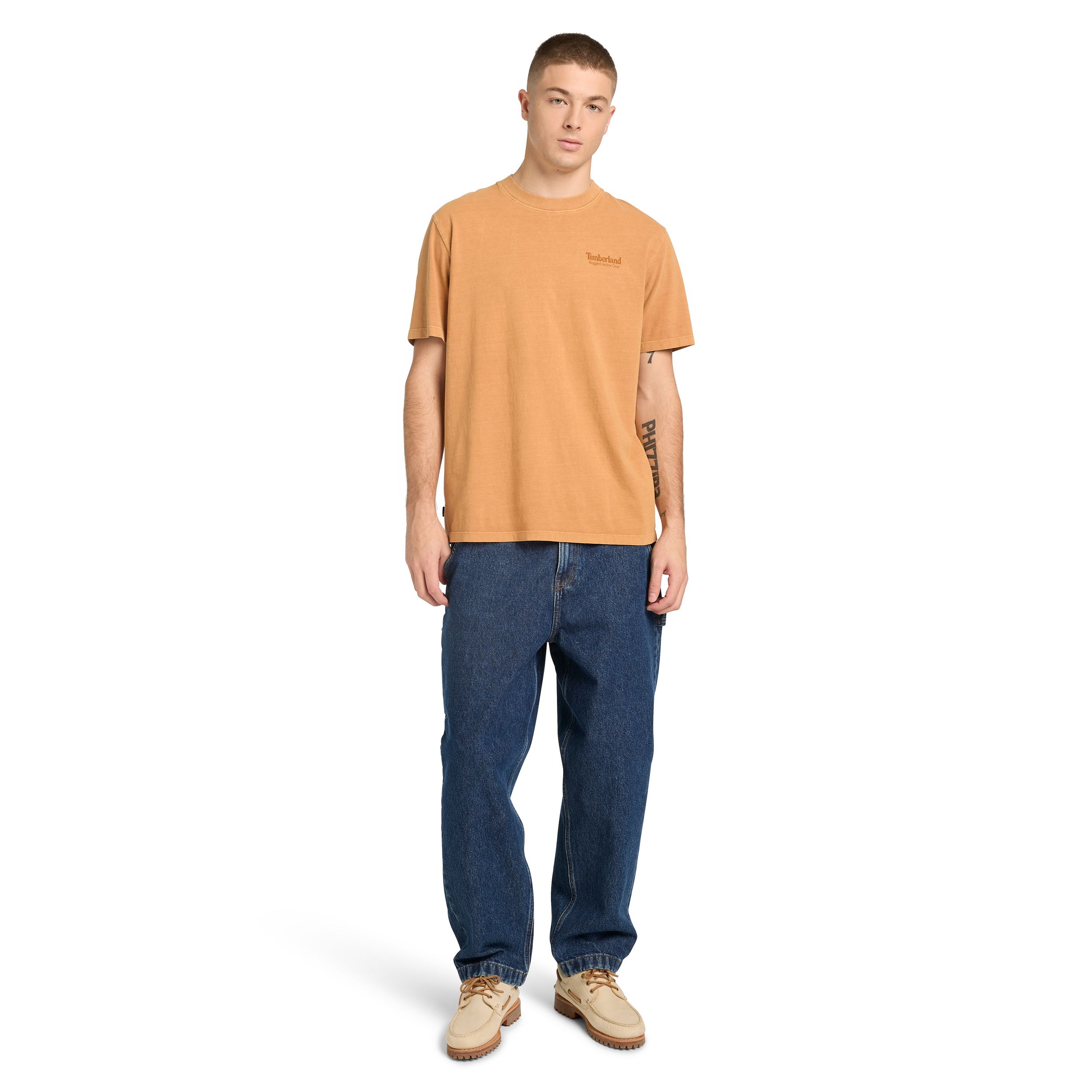 Timberland Men's Rugged Active Gear Short Sleeve T-Shirt