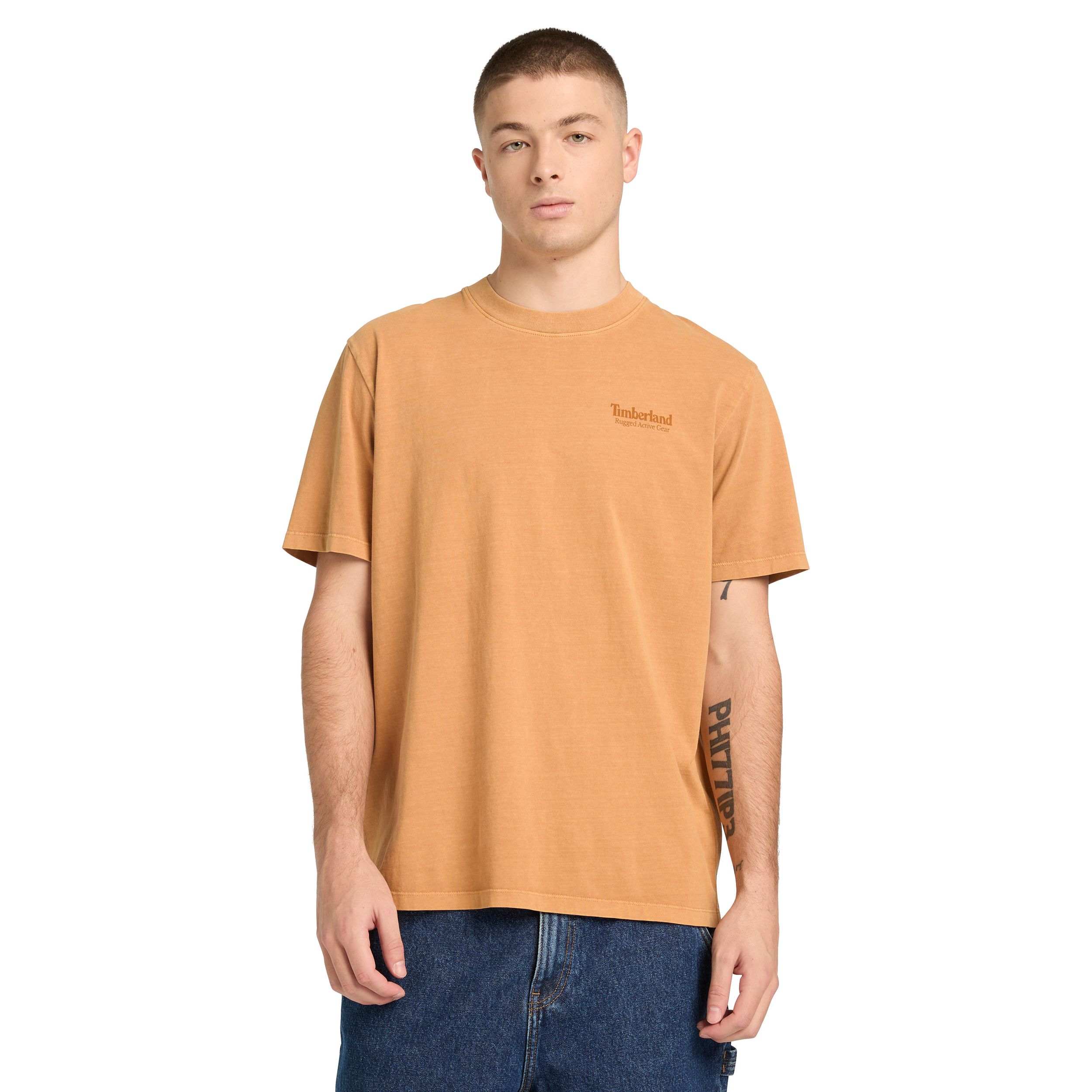 Timberland Men's Rugged Active Gear Short Sleeve T-Shirt