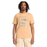 Timberland Men's Short Sleeve T-Shirt Regular Water Stack Logo T-Shirt Front_Flat