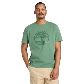 Timberland T-shirt à manches courtes brodées pour hommes