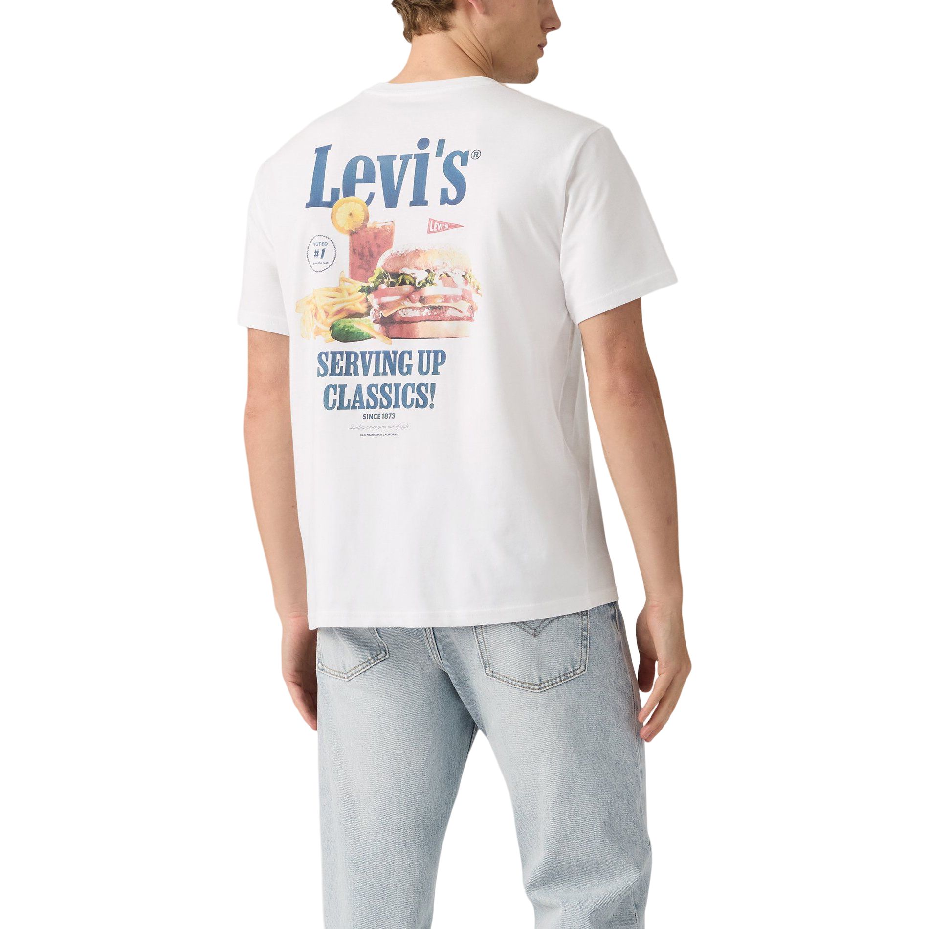 Levi's Men's Relaxed Serving Up Classics Graphic T-Shirt